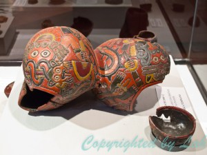 โบราณวัตถุที่มีลวดลายและสีสันงดงามของอารยธรรมนาสก้า