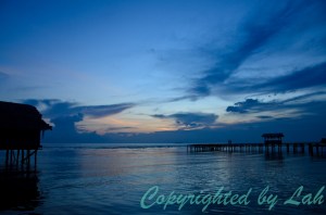 Sunset in Raja Ampat
